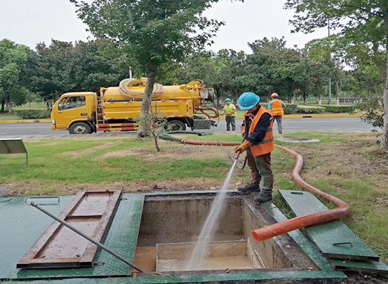 浑江化油池清理