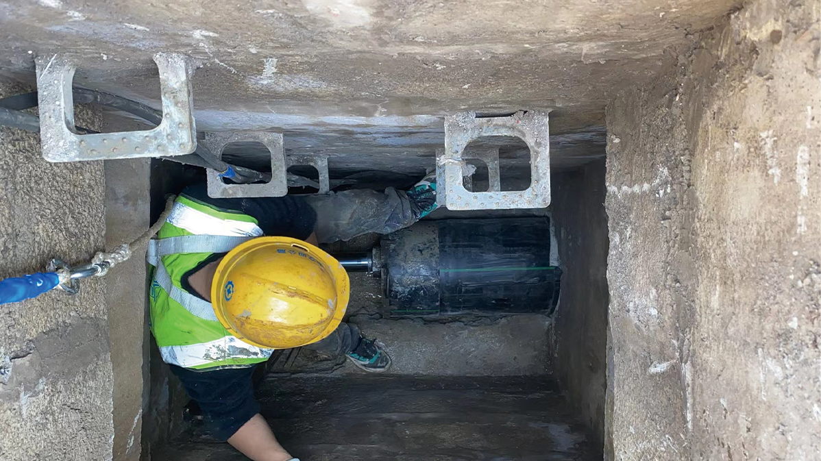 浑江HDPE短管内衬法